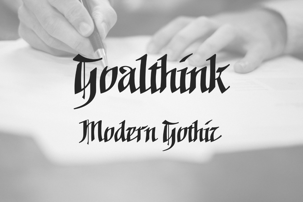 Goalthink Font