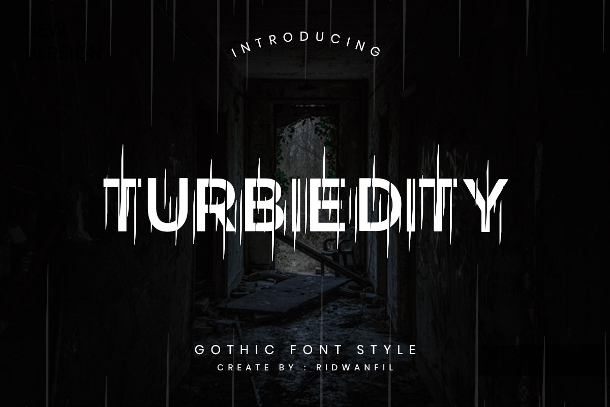 Turbiedity Font