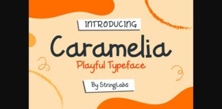 Caramelia Font Poster 1