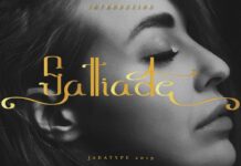 Sattiade Font Poster 1