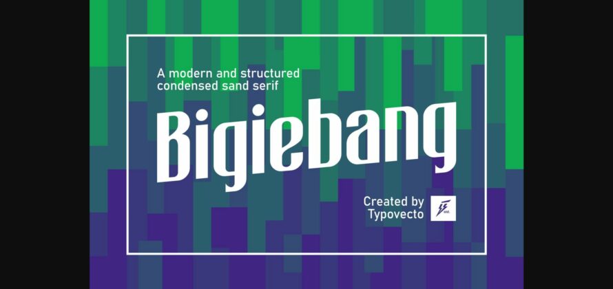 Bigiebang Font Poster 3
