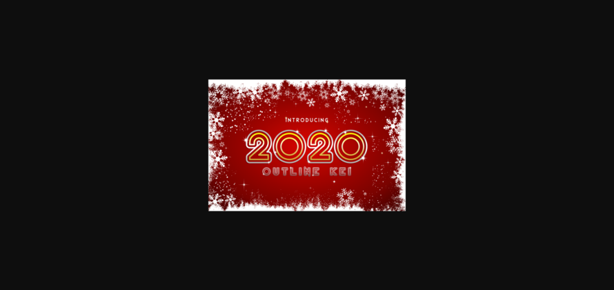 2020 Font Poster 3