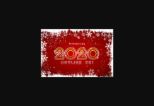 2020 Font Poster 1