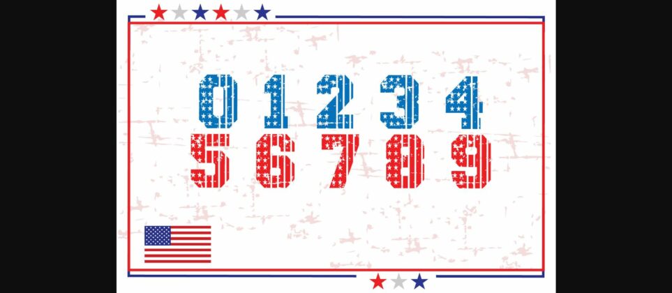 4th July Font Poster 5