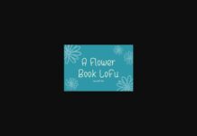 A Flower Book Lofu Font Poster 1