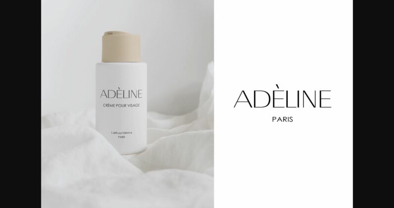 Adeline Font Poster 4