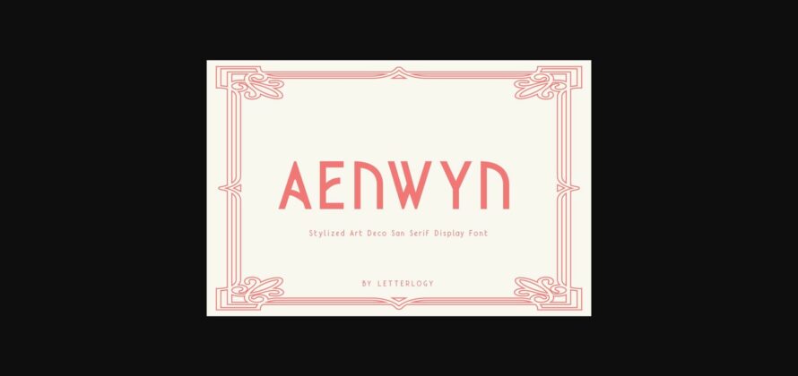 Aenwyn Font Poster 3