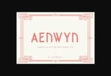 Aenwyn Font Poster 1