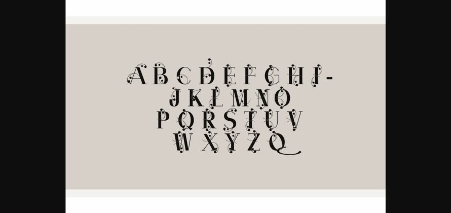 Amore Font Poster 11