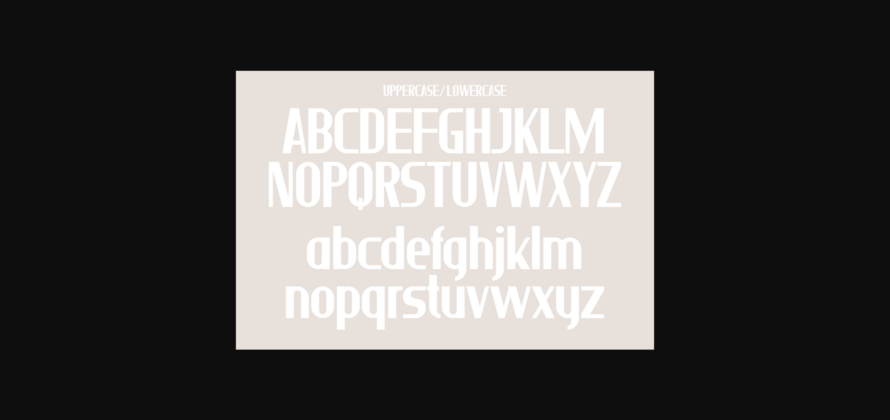 Andonge Font Poster 4