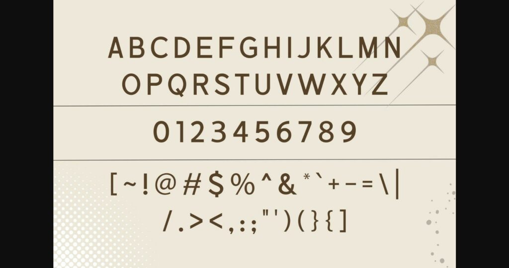 Avone Font Poster 10