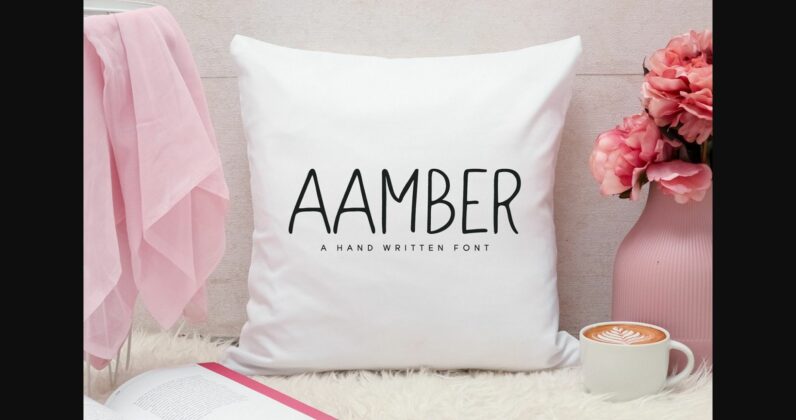 Aamber Font Poster 6