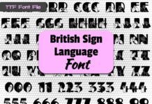 Able Lingo BSL 5 Font Poster 1