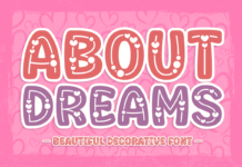 Dreams Font Poster 1
