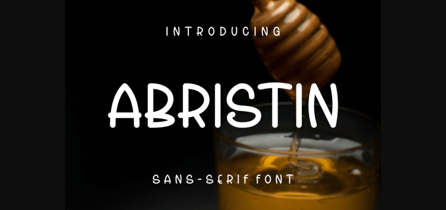 Abristin Font Poster 1