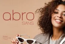 Abro Font Abro Font Poster 1