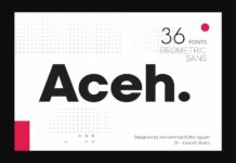 Aceh Font Poster 1