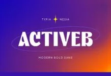 Activeb Font Activeb Font Poster 1