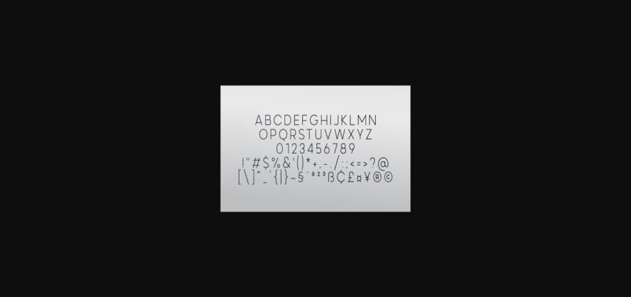 Adellyd Font Poster 4