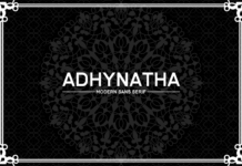 Adhynatha Font Poster 1