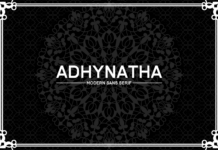 Adhynatha Font Adhynatha Font Poster 1