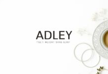 Adley Family Font Poster 1