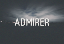 Admirer Font Poster 1