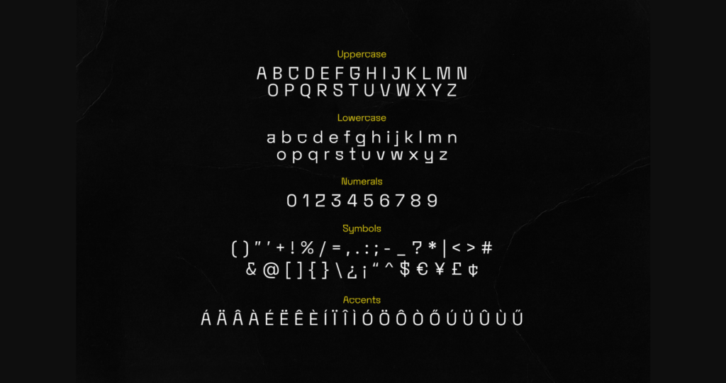 Adomania Font Poster 6