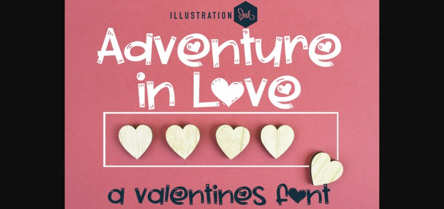 Adventure in Love Font Poster 1