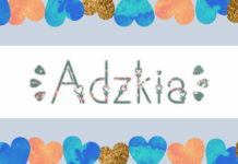 Adzkia Font Poster 1