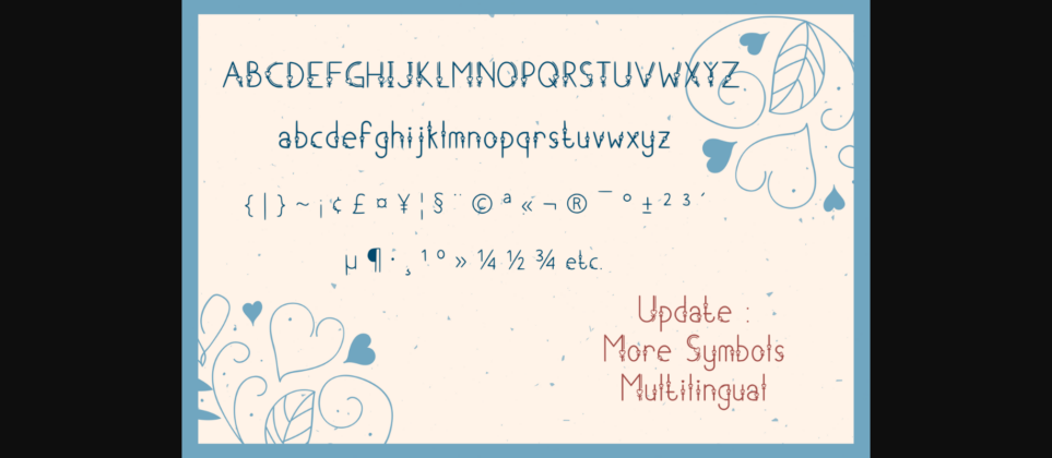 Adzkia Font Poster 4