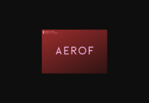Aerof Font Poster 1