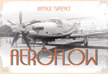 Aeroflow Font Poster 1