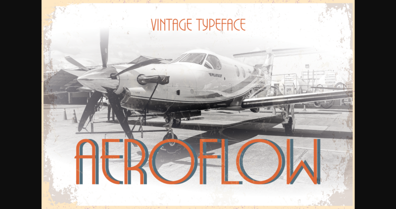 Aeroflow Font Poster 1