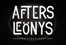 Aftersleonys Font Poster 1