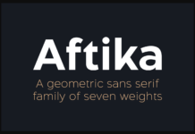 Aftika Font Poster 1