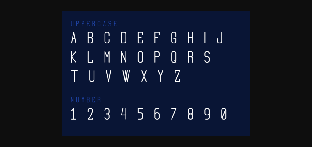 Agemo Thin Font Poster 4