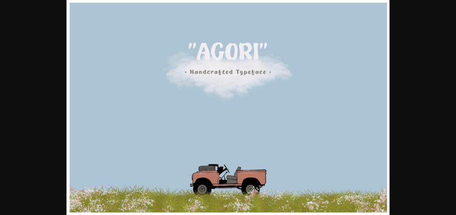 Agori Font Poster 3