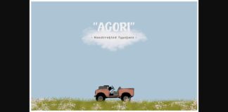Agori Font Poster 1