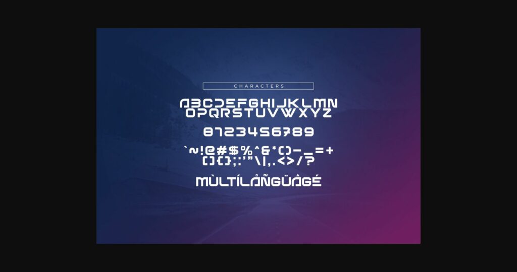 Airbeat Font Poster 7