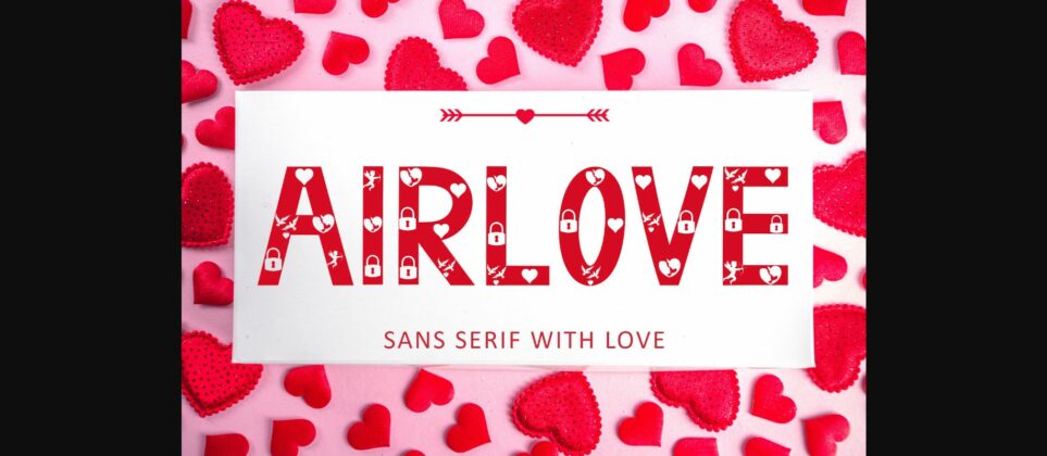 Airlove Font Poster 3