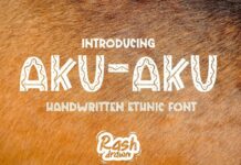 Aku-aku Font Poster 1