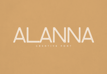 Alanna Font Poster 1