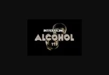 Alcohol Font Poster 1
