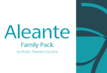 Aleante Font Poster 1