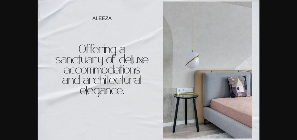 Aleeza Font Poster 5