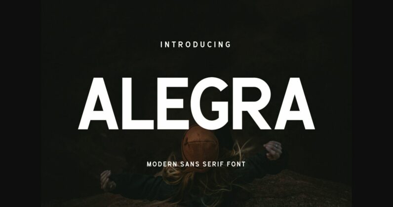 Alegra Font Poster 3