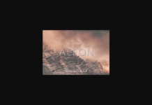 Aleon Font Poster 1