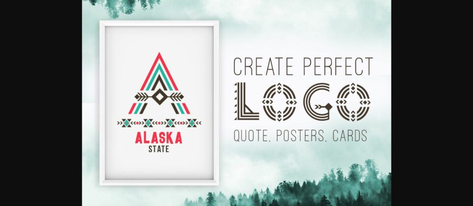 Aleut Font Poster 4