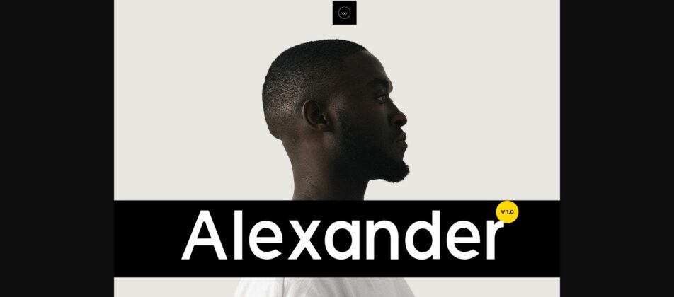 Alexander Font Poster 3